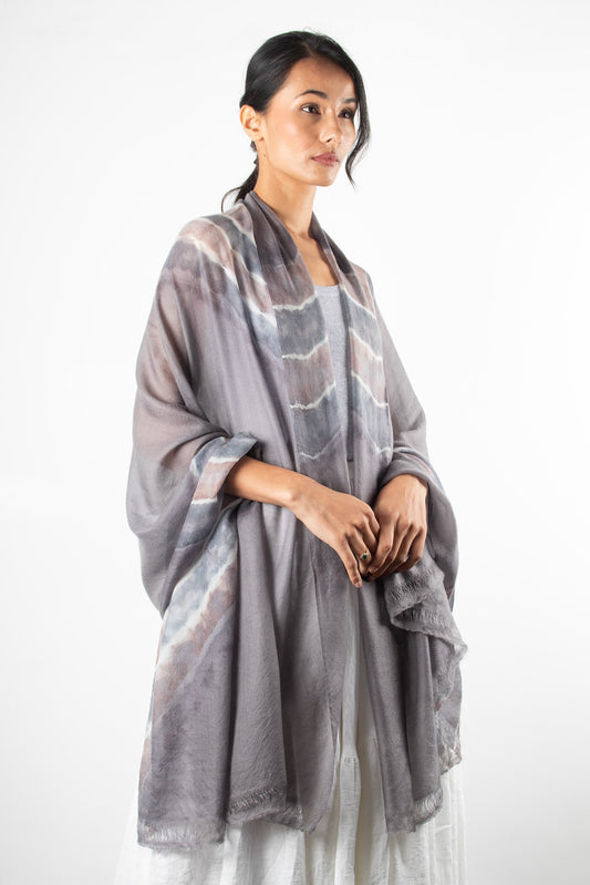 #580 woven shawl