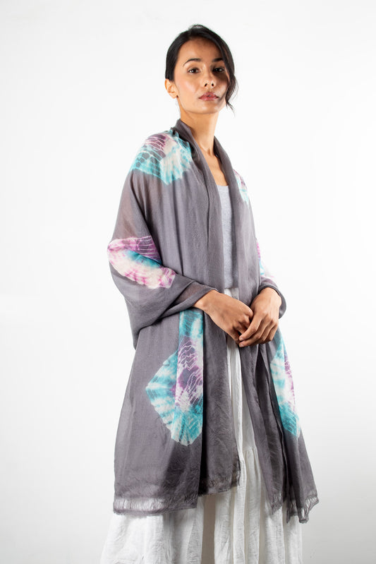 #584 woven shawl