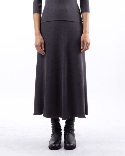 #1049 Flared skirt Tripoli organic cotton
