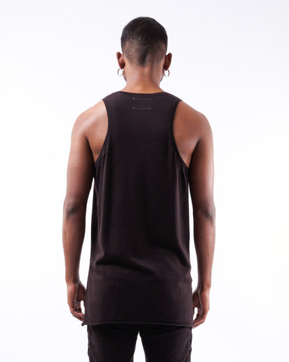 #1084 Tank top 120's superfine merino