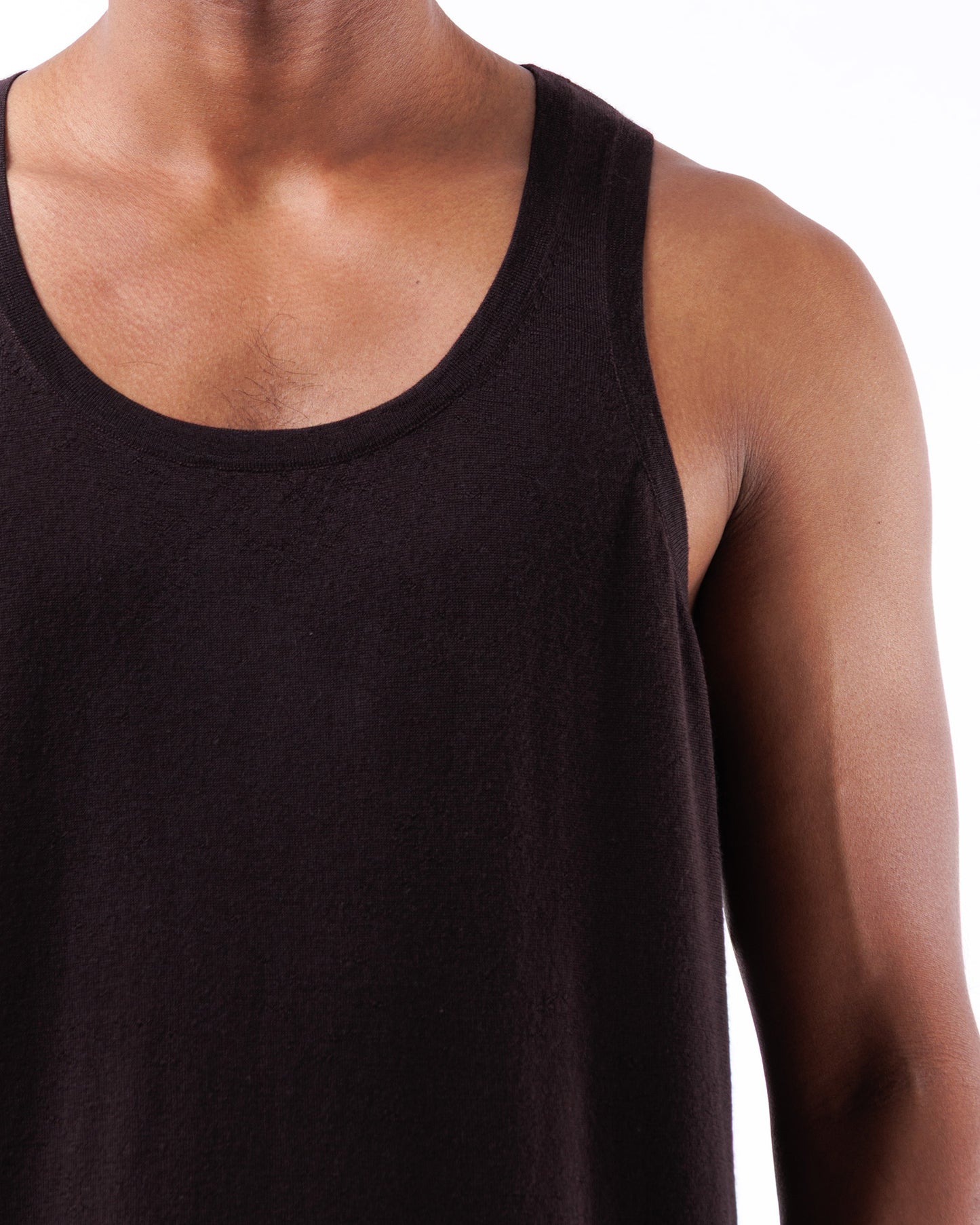 #1084 Tank top 120's superfine merino