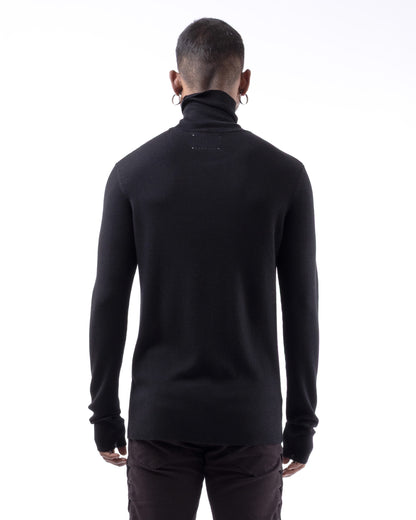 #1092 Long Sleeve Turtleneck 120's Superfine Merino — Lars Andersson, view 3