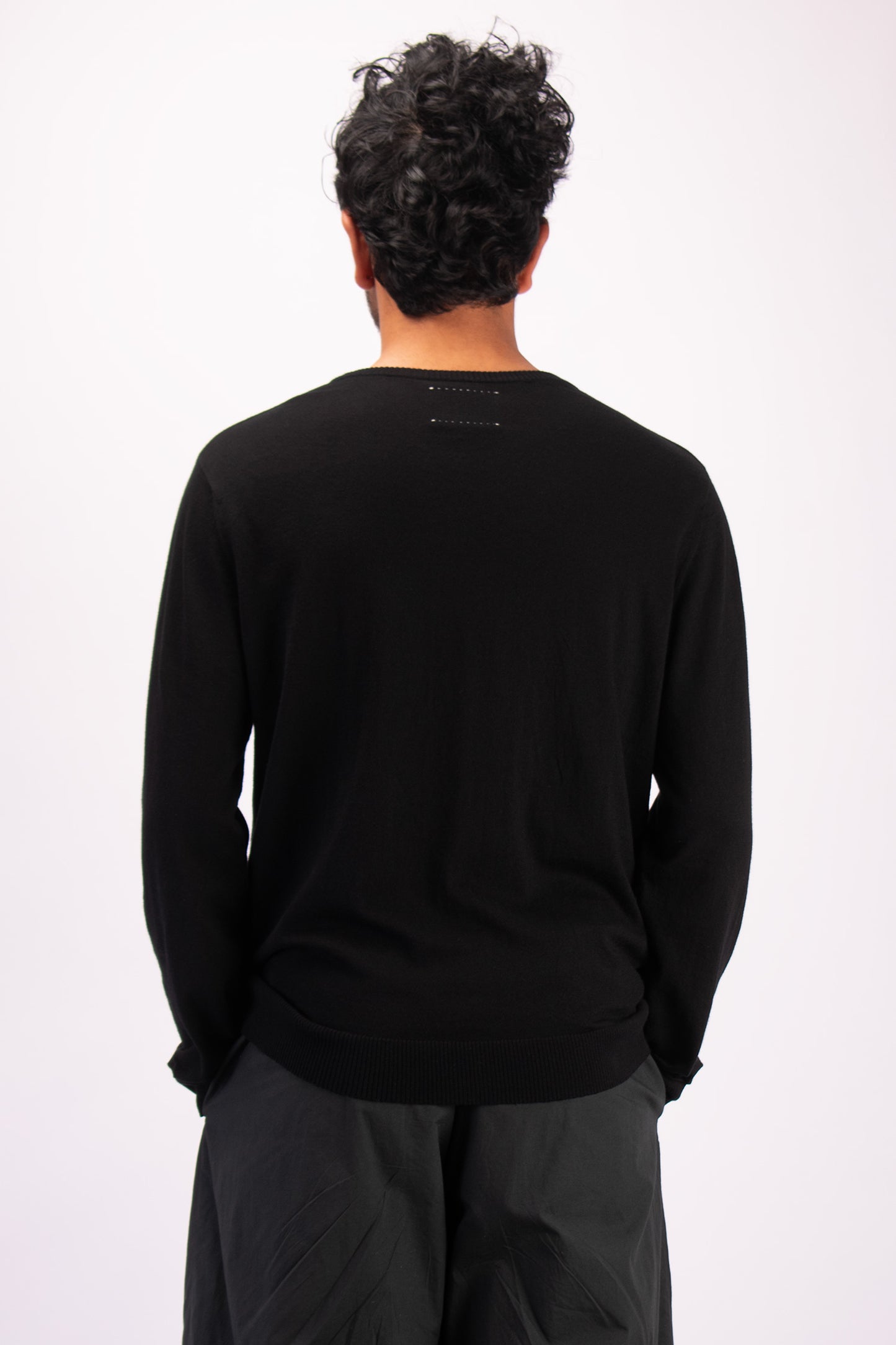 #1317 Crewneck sweater in organic cotton