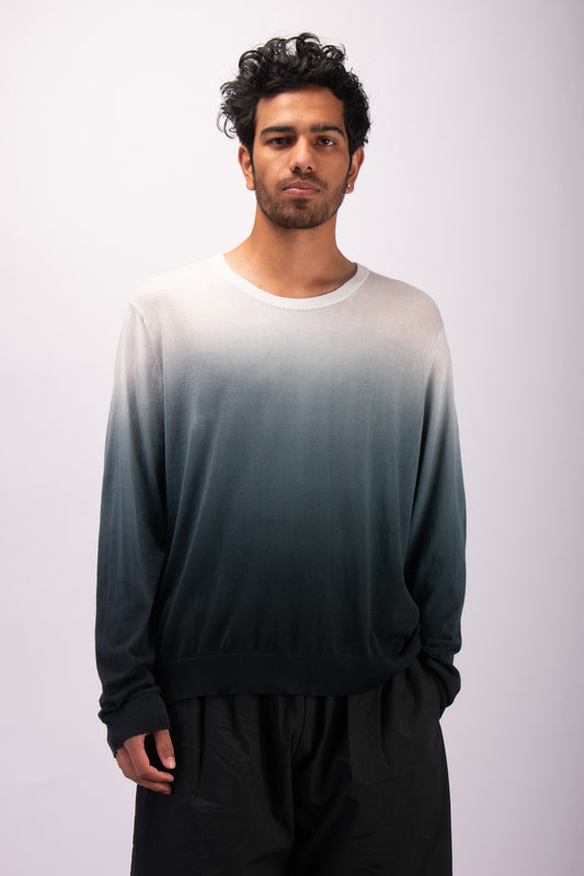 #1317 Crewneck sweater in organic cotton