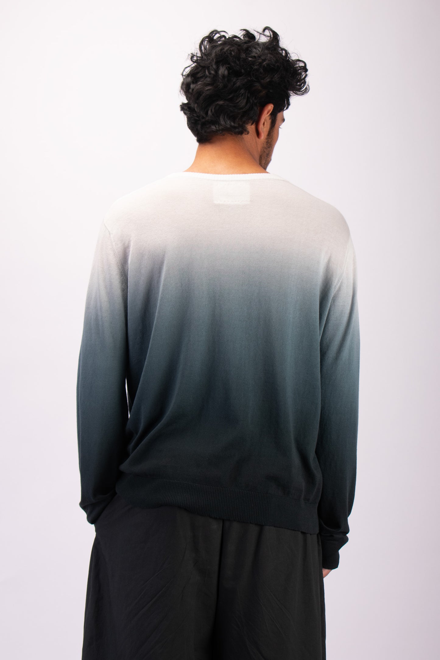 #1317 Crewneck sweater in organic cotton