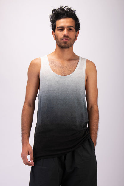 #1324 Tank top in linen