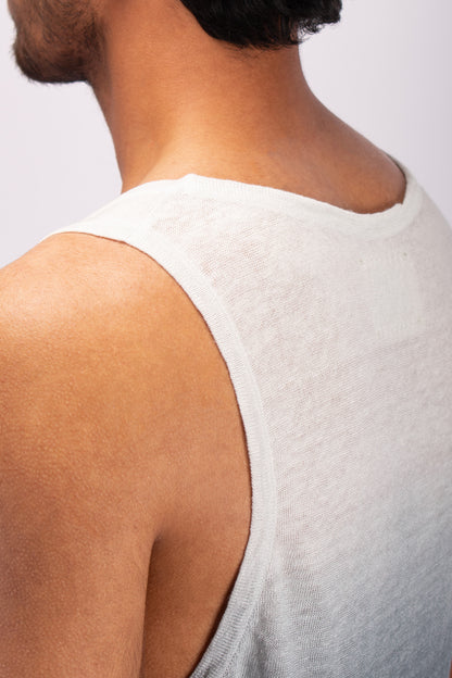 #1324 Tank top in linen