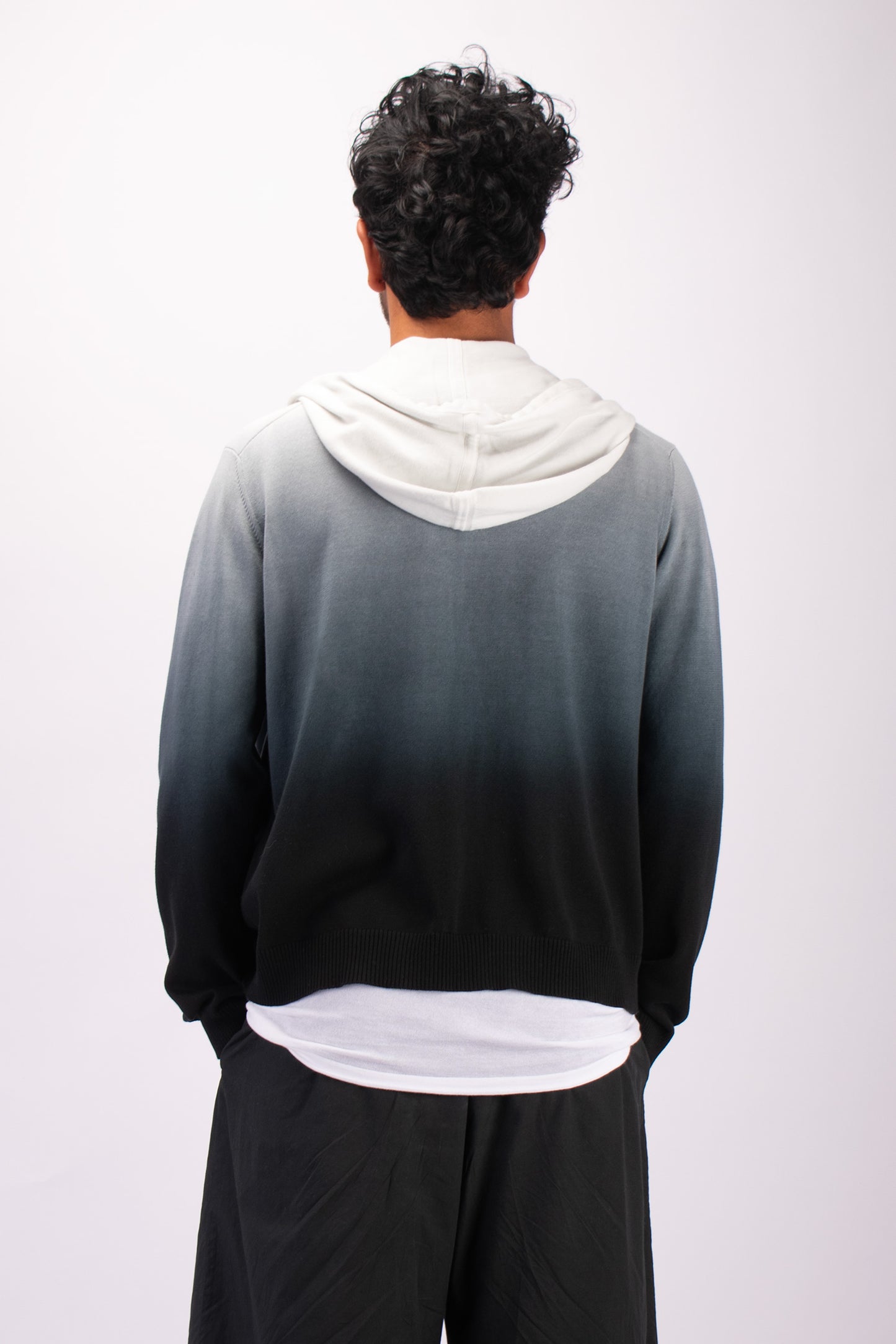 #1333 Zip up hoodie in organic cotton