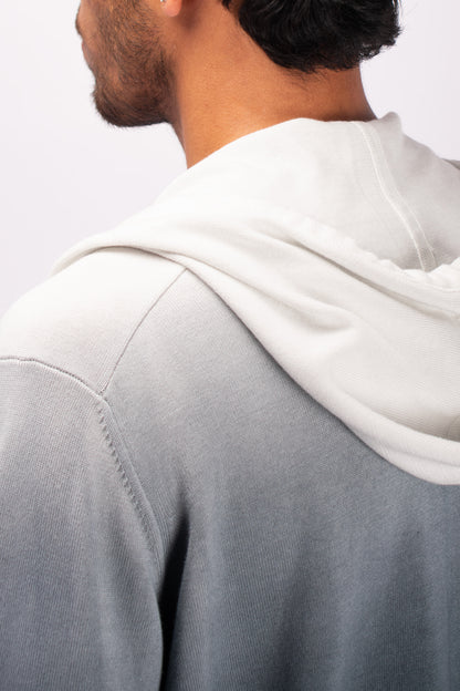 #1333 Zip up hoodie in organic cotton