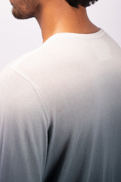 #1334 Long sleeve crewneck top in organic cotton
