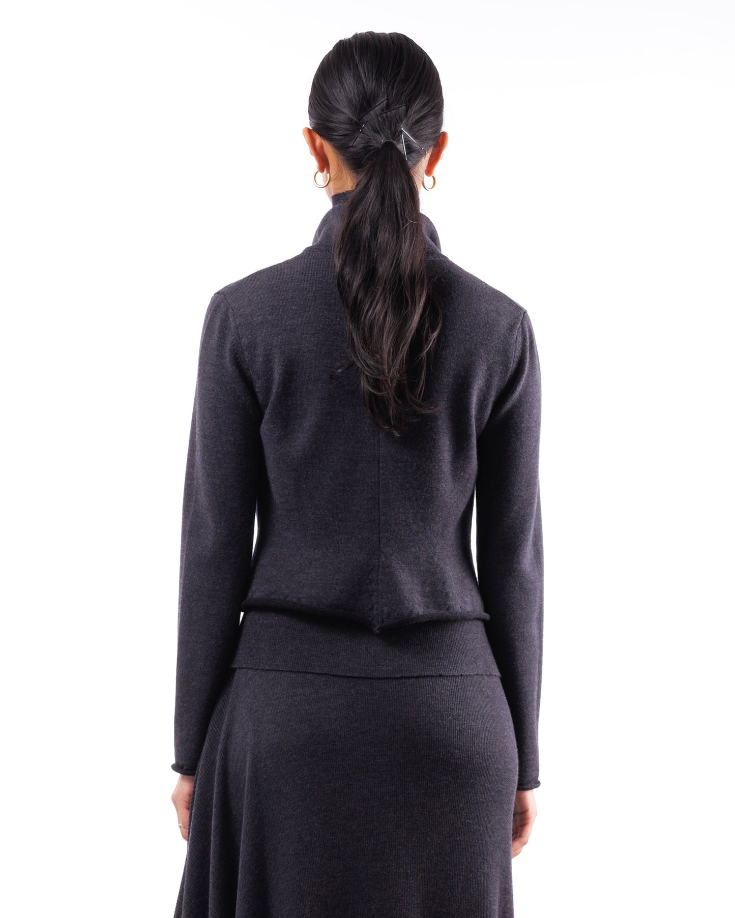 #1012 Shawl Collar Jacket 120's Superfine Merino And Organic Cotton — Lars Andersson, view 3