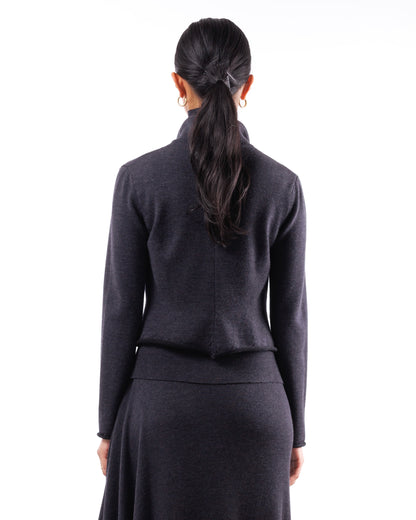 #1012 Shawl Collar Jacket 120's Superfine Merino And Organic Cotton — Lars Andersson, view 3