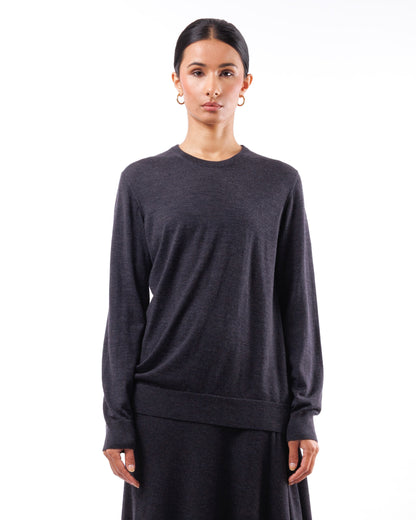 #1031 Twisting sweatshirt120's superfine merino