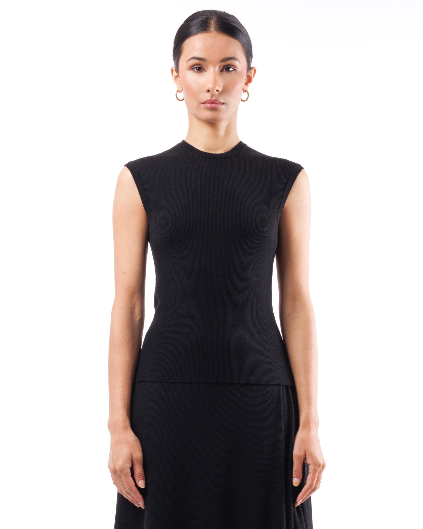 #1043 Muscle tank 120's superfine merino