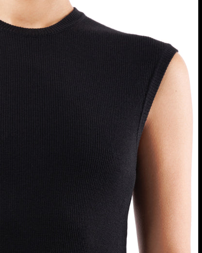 #1043 Muscle tank 120's superfine merino