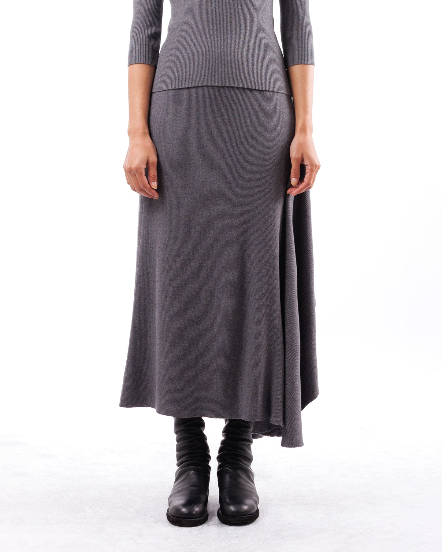 #1045 Skirt with cascade organic cotton
