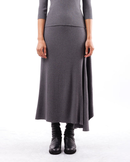 #1045 Skirt with cascade organic cotton