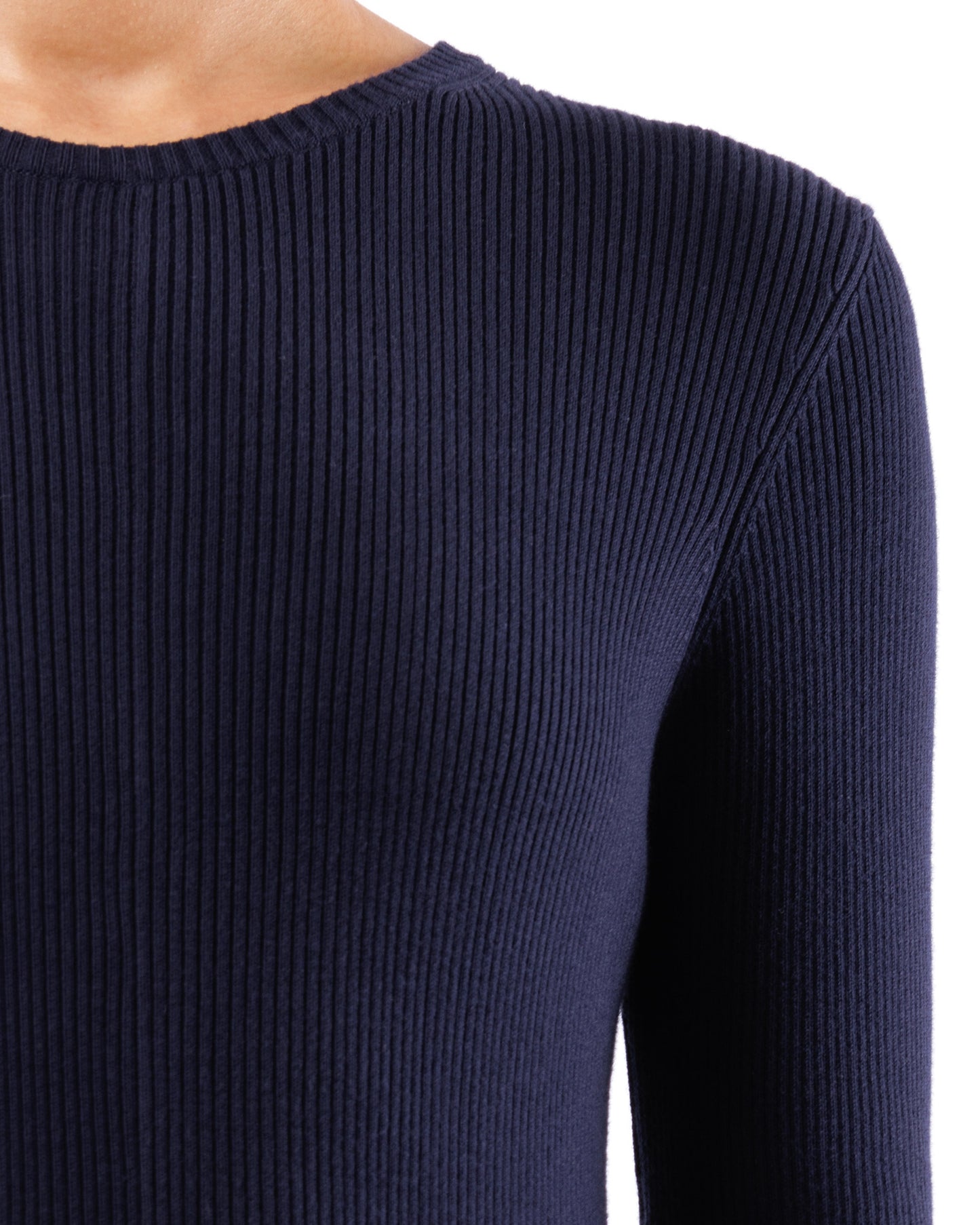 #1058 Long sleeve flared dress organic cotton