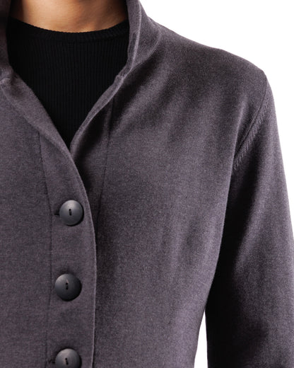 #805 Peplum jacket organic cotton