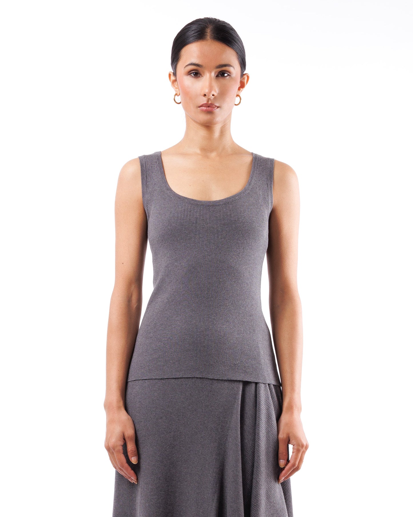 #958 Scoopneck tank organic cotton