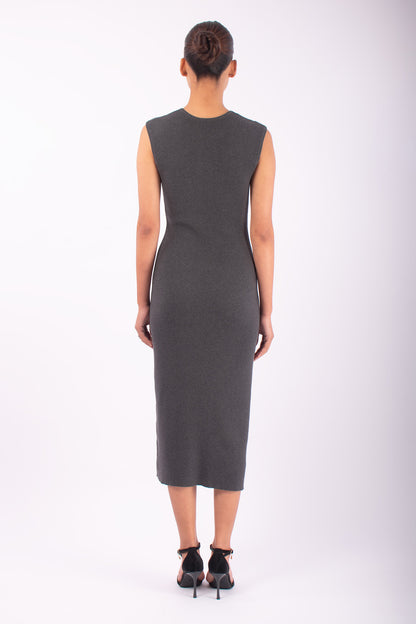 #1461 Muscle Tank Dress in Organic Cotton- Tripoli — Lars Andersson, view 3