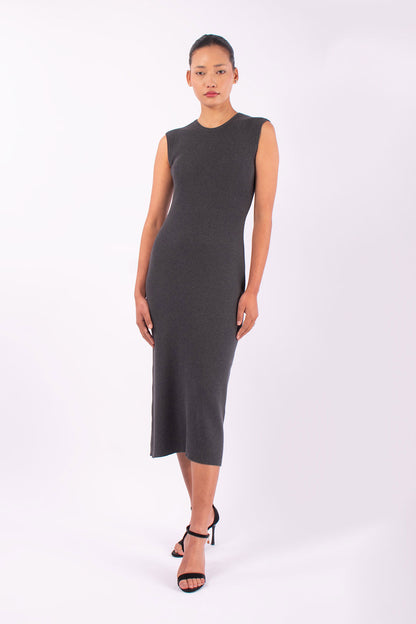 #1461 Muscle Tank Dress in Organic Cotton- Tripoli — Lars Andersson, view 5