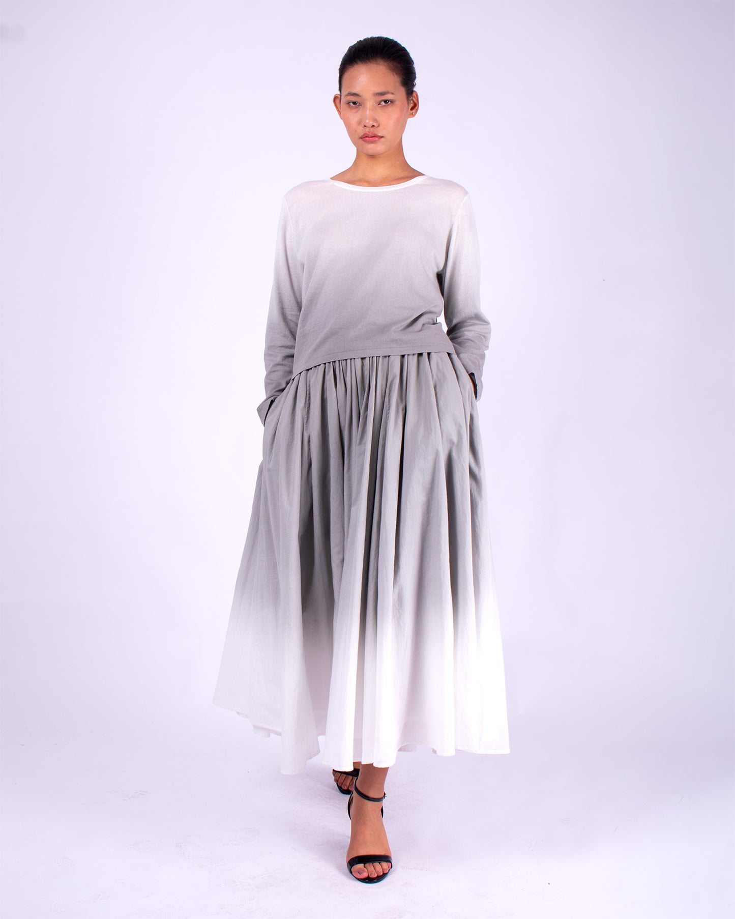 #1063 Skirt in cotton voile