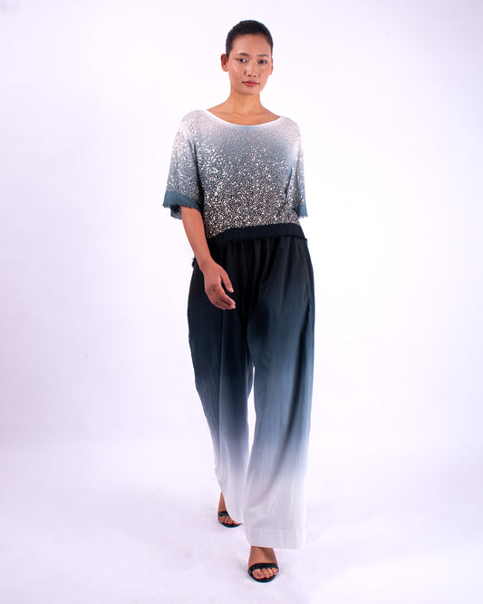 #1361 Dreawstring pant in cotton voile