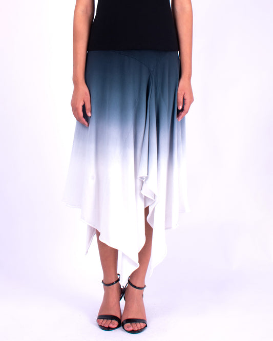 #1071 Handkerchief skirt in organic cotton