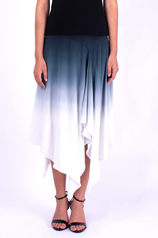 #1071 Handkerchief skirt in organic cotton