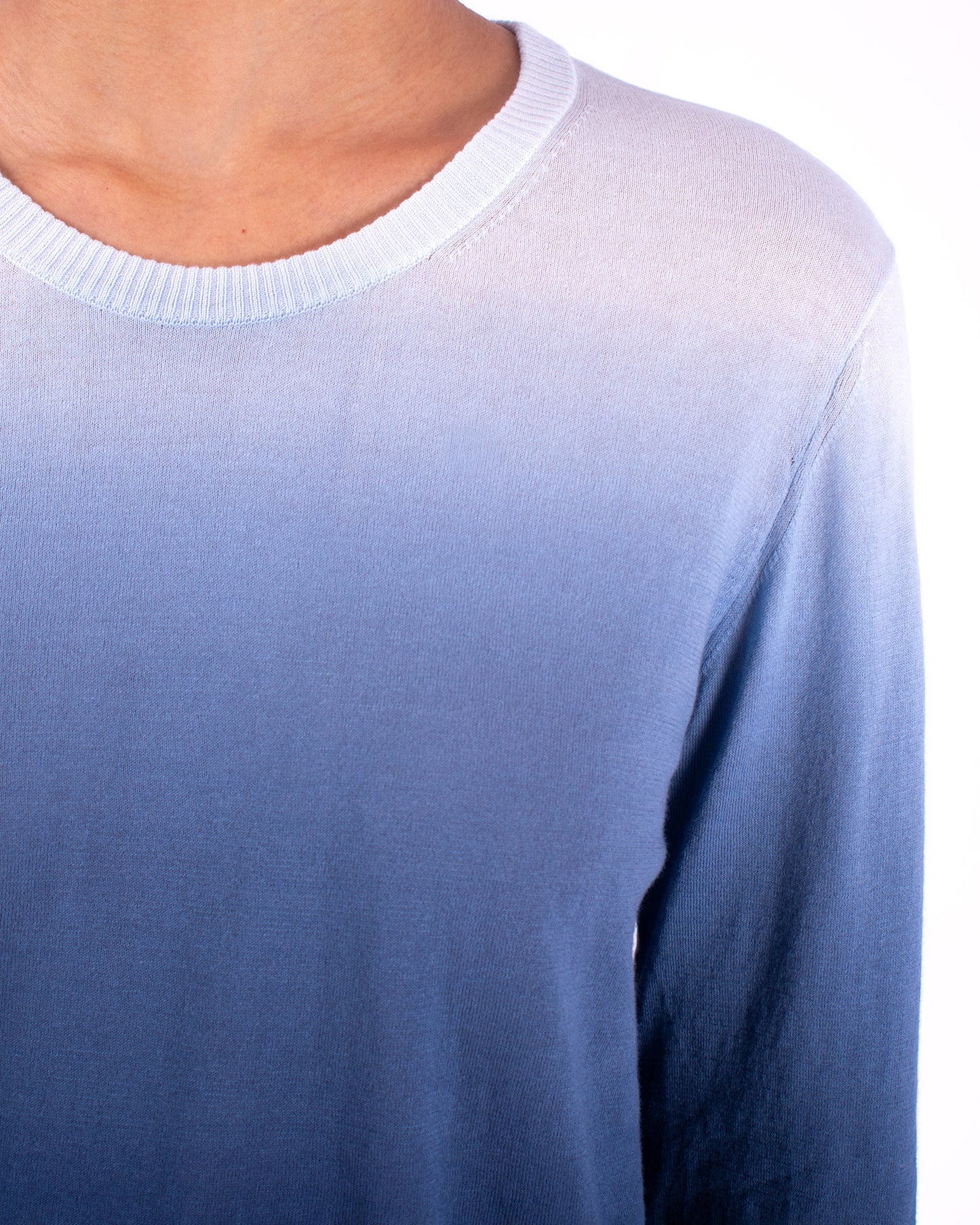 #1350 Cropped crewneck sweater