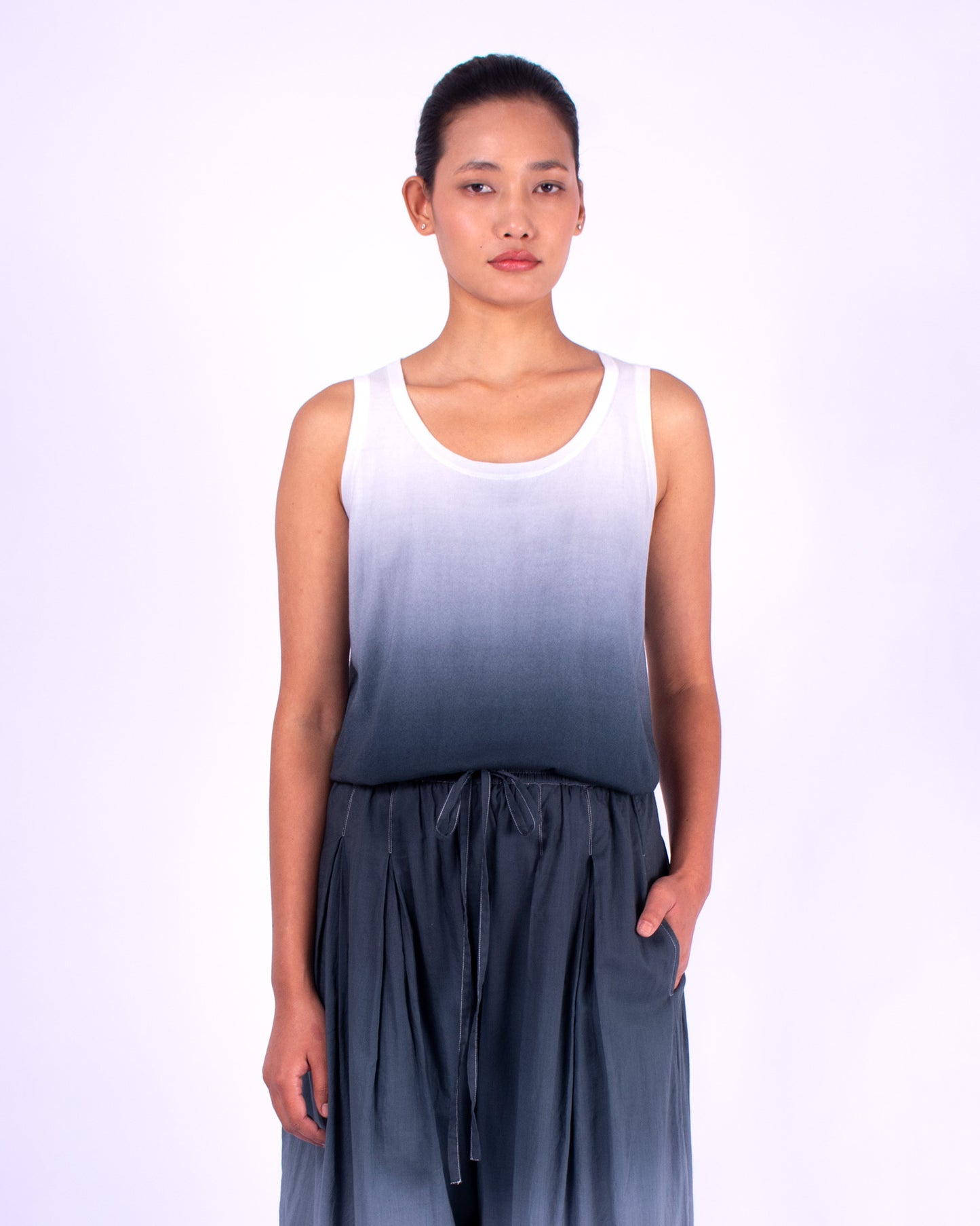 #1353 Tank top in organic cotton