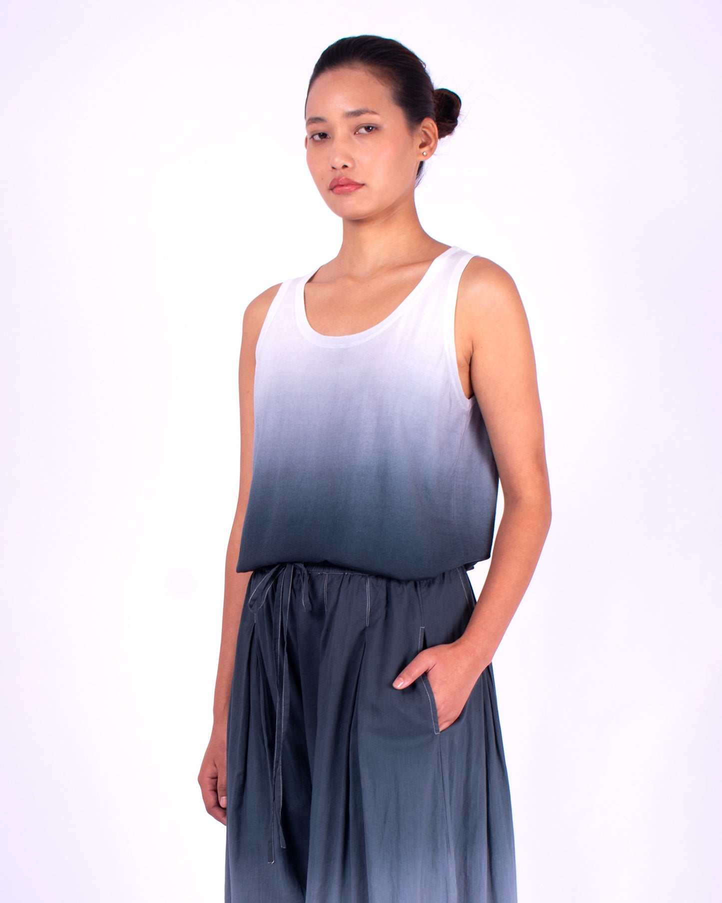 #1353 Tank top in organic cotton