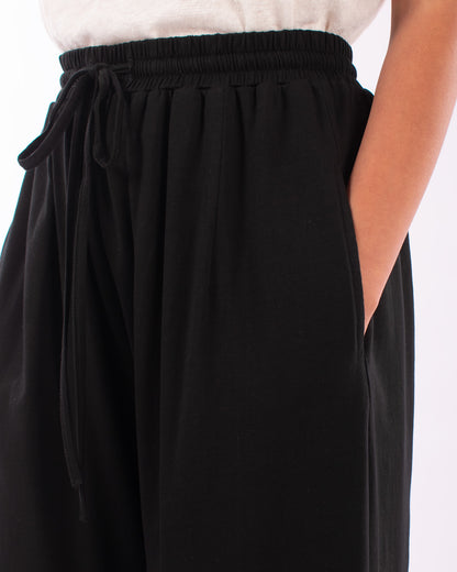 #CS017 Drawstring pant in organic cotton jersey