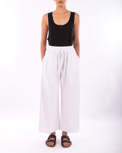 #CS017 Drawstring pant in organic cotton jersey