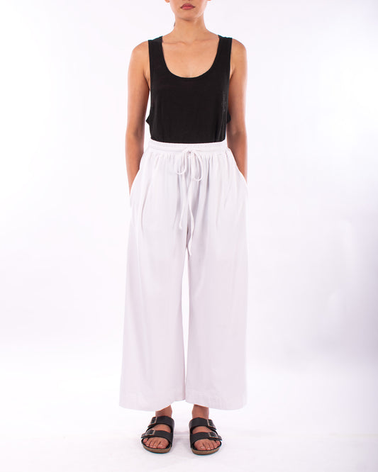 #CS017 Drawstring pant in organic cotton jersey