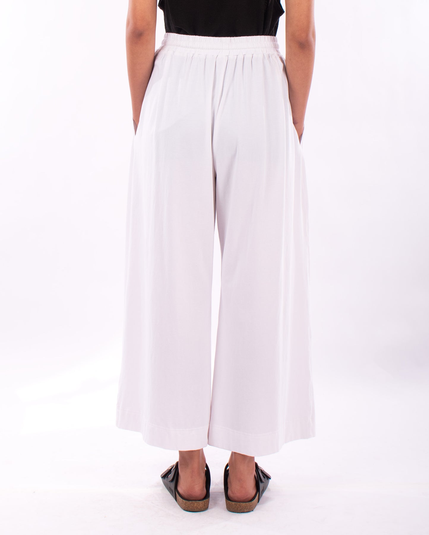 #CS017 Drawstring pant in organic cotton jersey